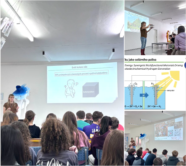 Science outreach at Elementary School S-MYSL in Kroměříž