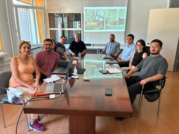 Prof. Dong Ick Son during his HYDRAGON research visit at Istanbul Technical University