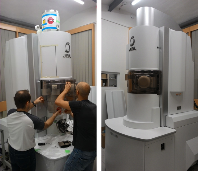 Opening of Electron Microscopy Laboratory